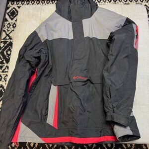 Columbia ski coat pull over